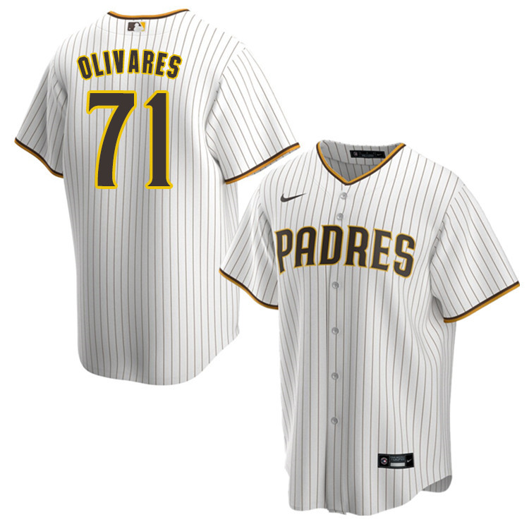 Nike Men #71 Edward Olivares San Diego Padres Baseball Jersey Sale-White
